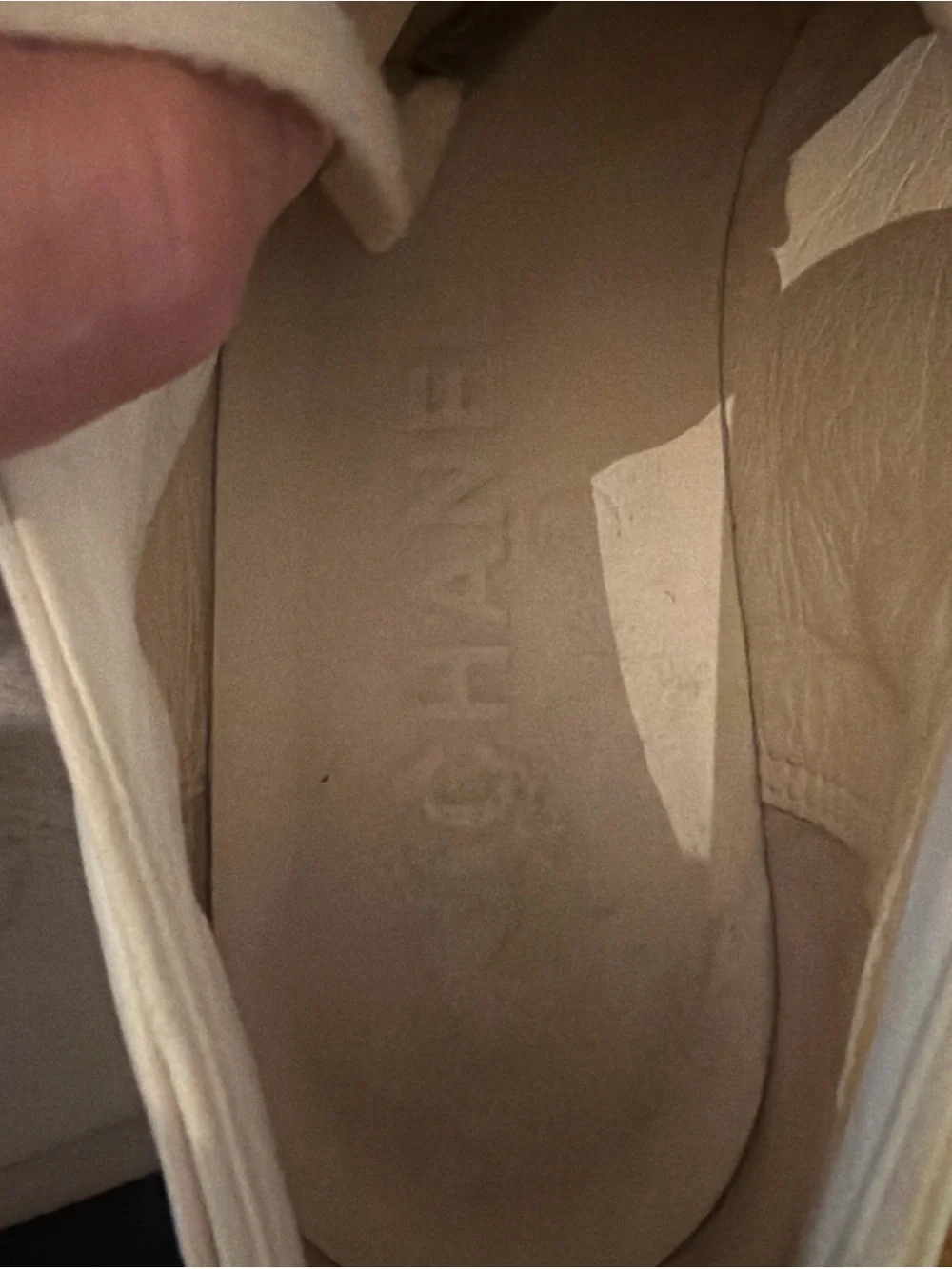 CHANEL lace up